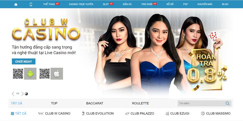 W88 - top trang casino online top đầu thị trường